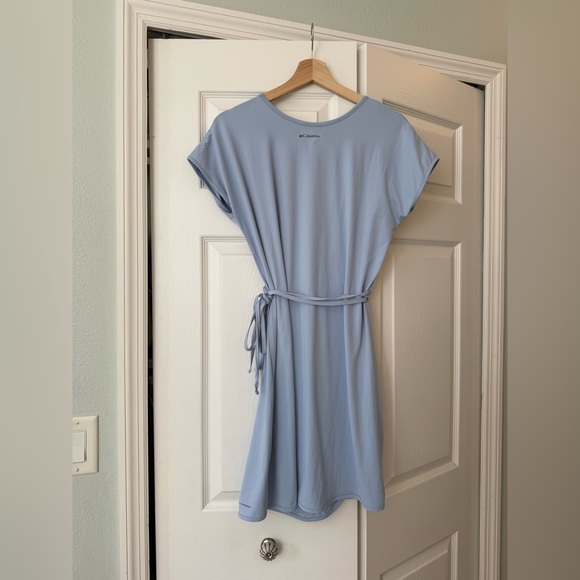 Women's Chill River blue Wrap Dress - Picture 5 of 7